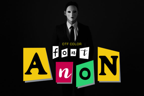 Anon: The Newspaper Cut-Out Typeface for Bold Branding