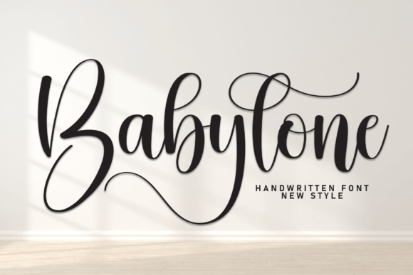Babylone: The Sweet & Delicate Script Font for Elegant Branding