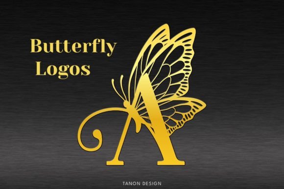 Butterfly Logos: The Elegant Decorative Font for Monogrammed Style