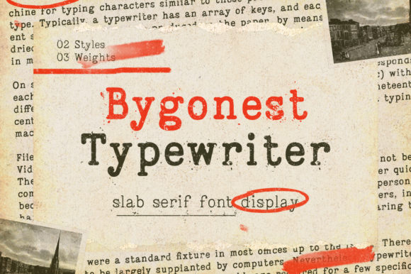 Bygonest: A Vintage Slab Serif for Modern Projects