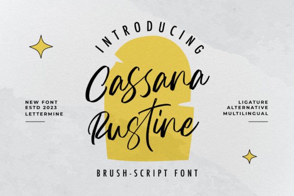 Cassana Rustin: Your Go-To Elegant Script for Modern Projects