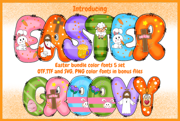 Discover the Charm of Easter Groovy Font
