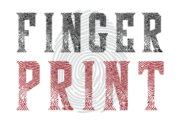 Finger Print: A Modern Sans-Serif Font That Commands Attention