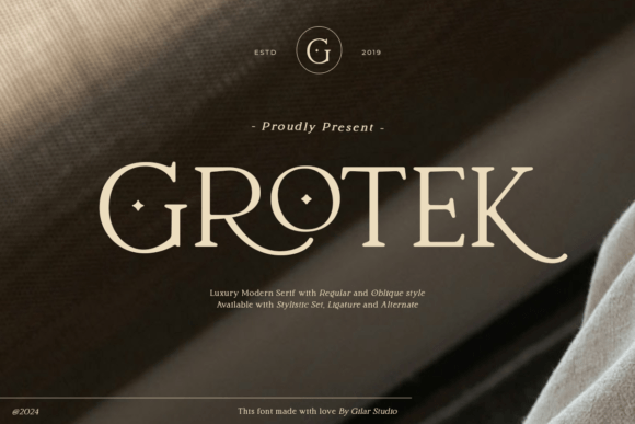 Grotek: A Font Balancing Editorial Elegance and Modern Edge