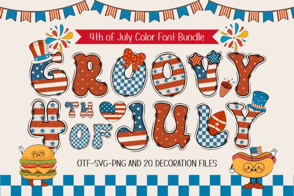 Injecting Retro Charm with Groovy 4th of July