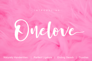 Onelove: A Handwritten Font That Balances Charm and Clarity