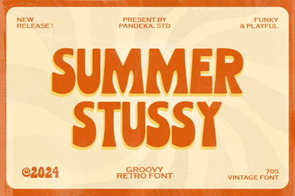 Summer Stussy: Infusing Retro Funk into Modern Design