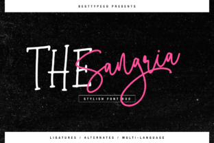The Sangria Duo: An Elegant Font Pairing for Modern Projects