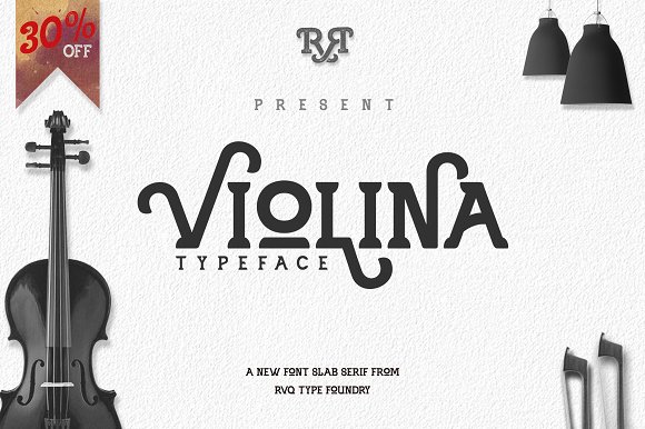 Violina: A Vintage Font for Modern Projects